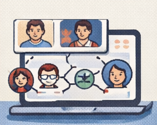 Answers status questions